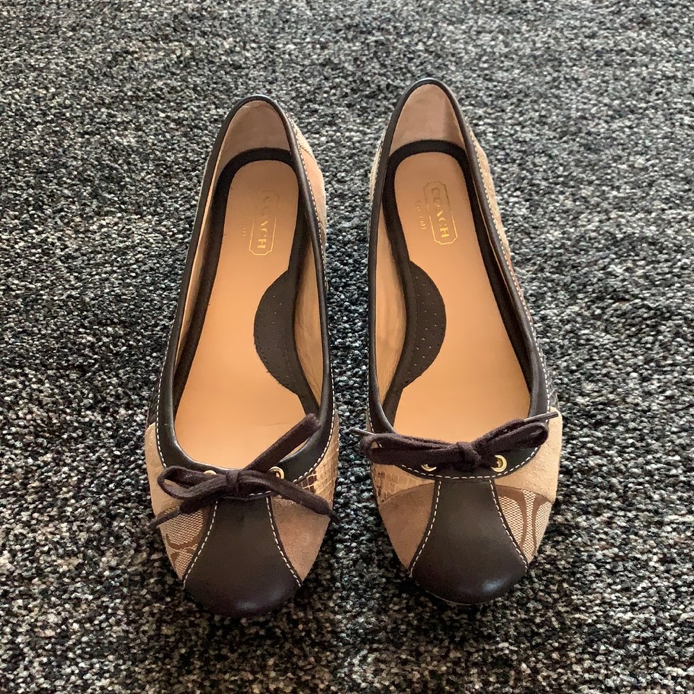 Joan Patchwork COACH flats